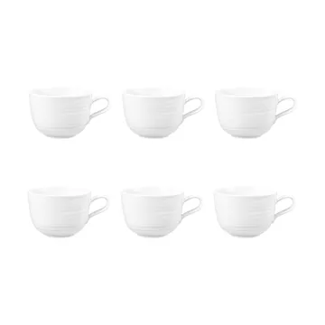Terra 杯子 380ml 6只装 - 白色 - Seltmann Weiden