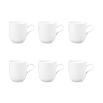 Terra 杯子 400ml 6只装 - 白色 - Seltmann Weiden