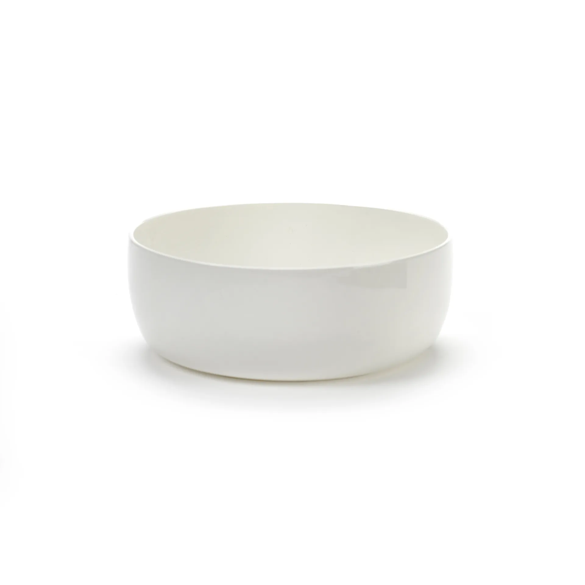 Base 白色低边早餐碗, 16cm Serax