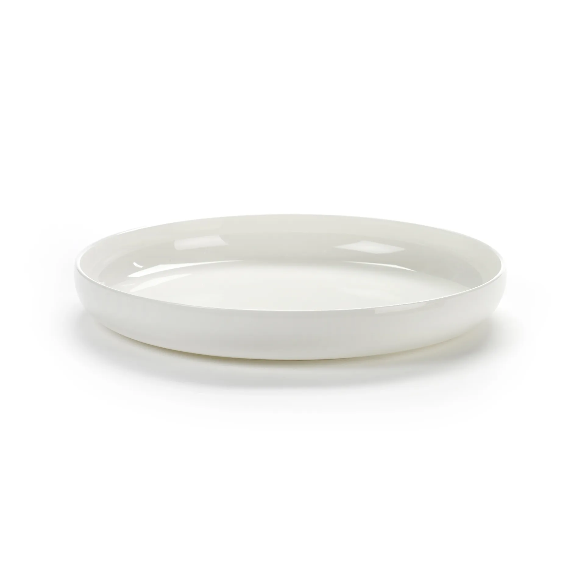 Base small 盘子 with high rim white, 20cm Serax