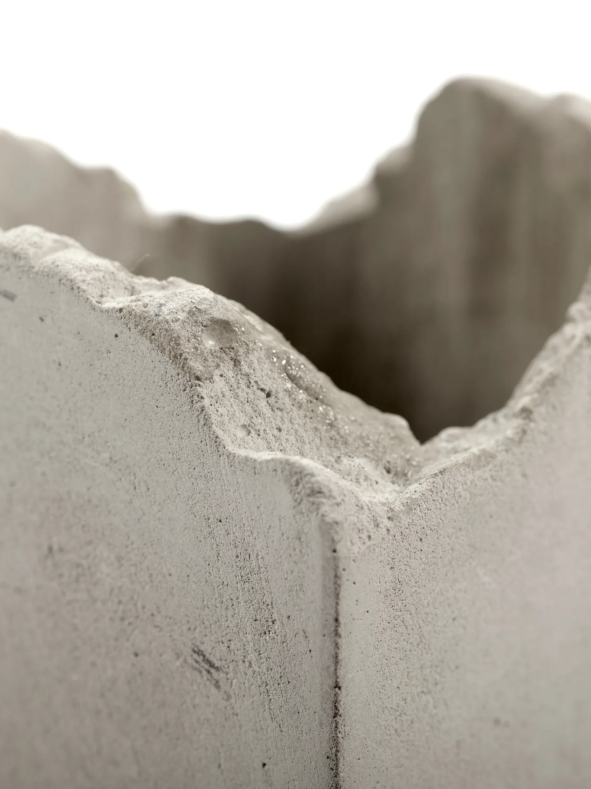 Broquaine 花瓶 S 28 cm, Grey Serax