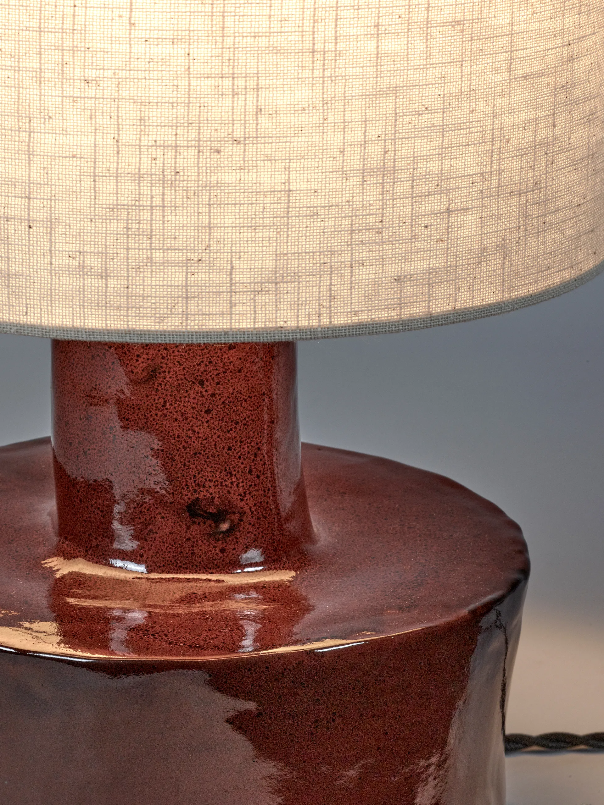 Catherine 台灯 47 cm, Red-white Serax