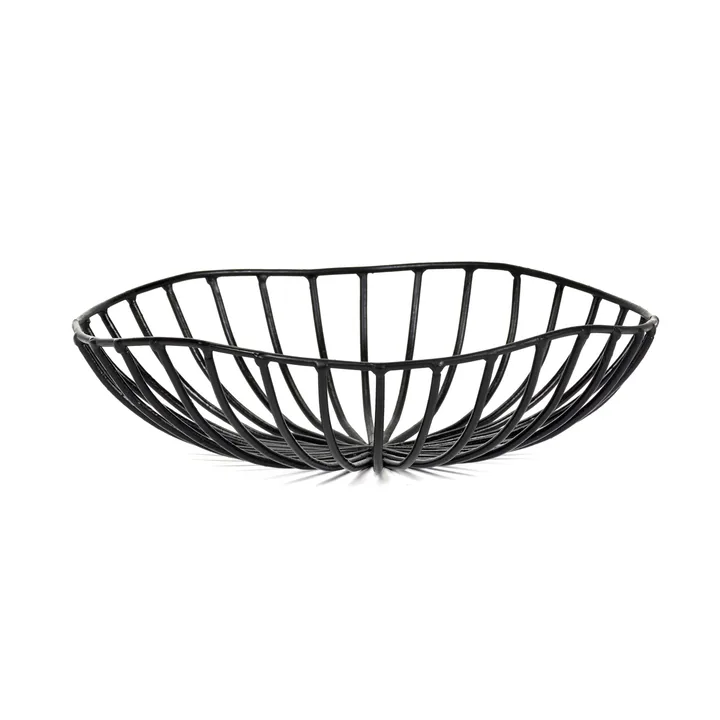 Catu面包篮20cm - 黑色 - Serax