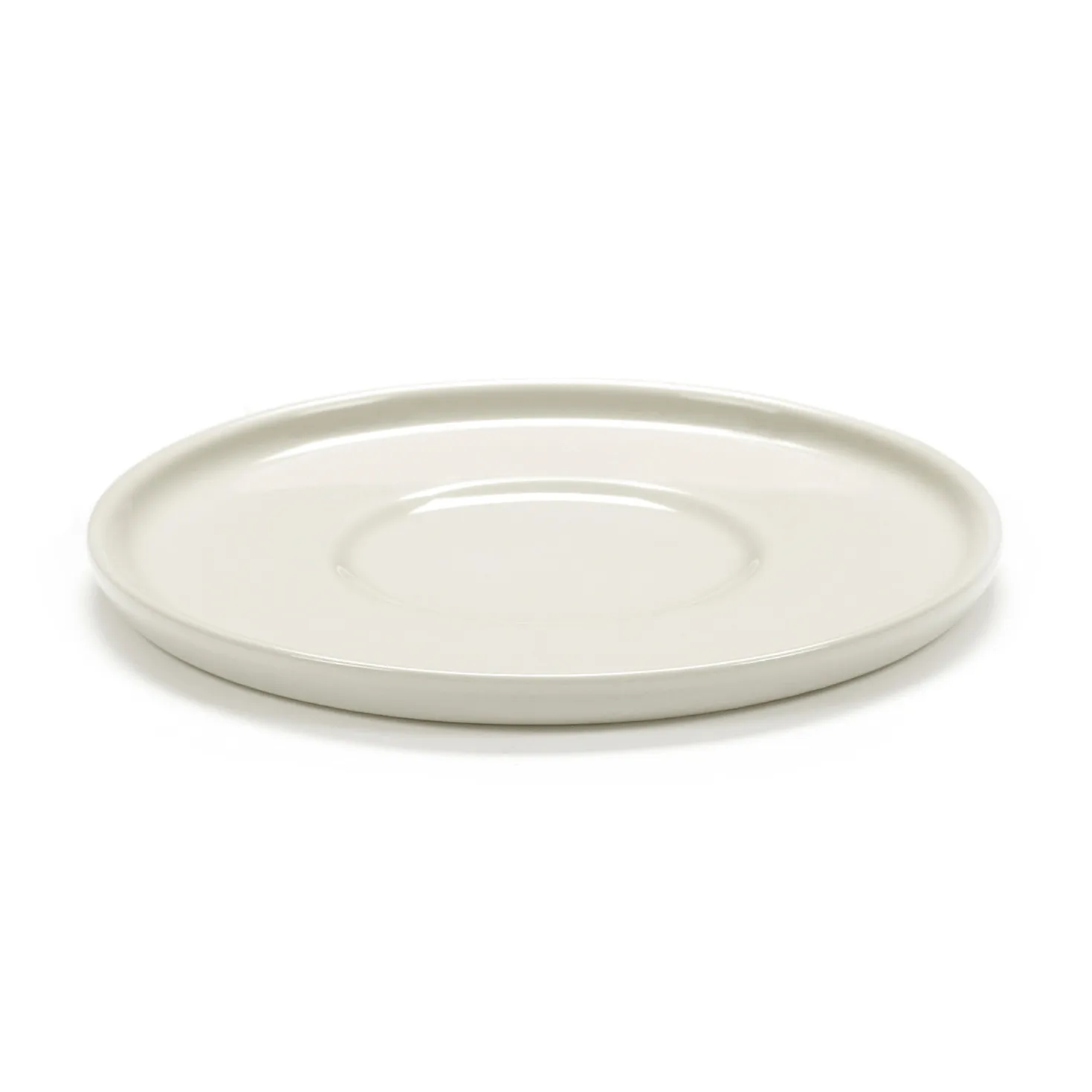 Cena 咖啡杯碟 12cm, 象牙白色 Serax