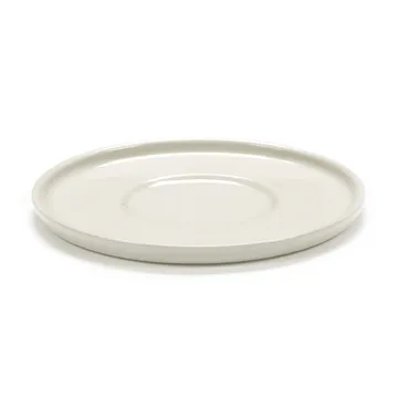 Cena 咖啡杯碟 12cm - 象牙白色 - Serax