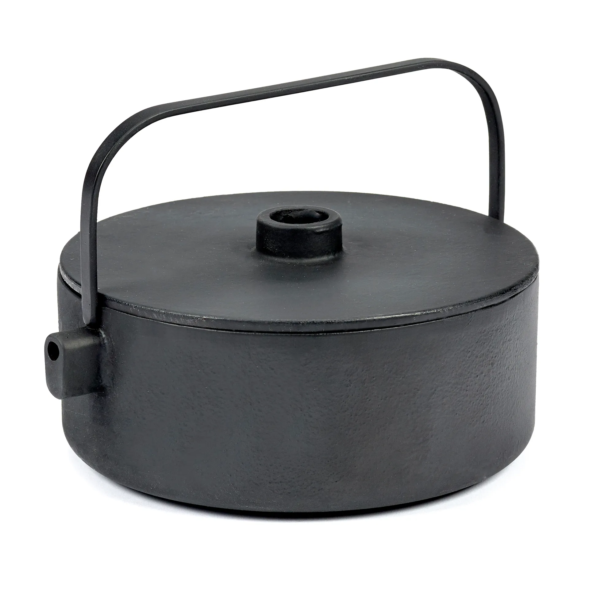 Collage teapot cast-iron 1.2 l, 黑色 Serax