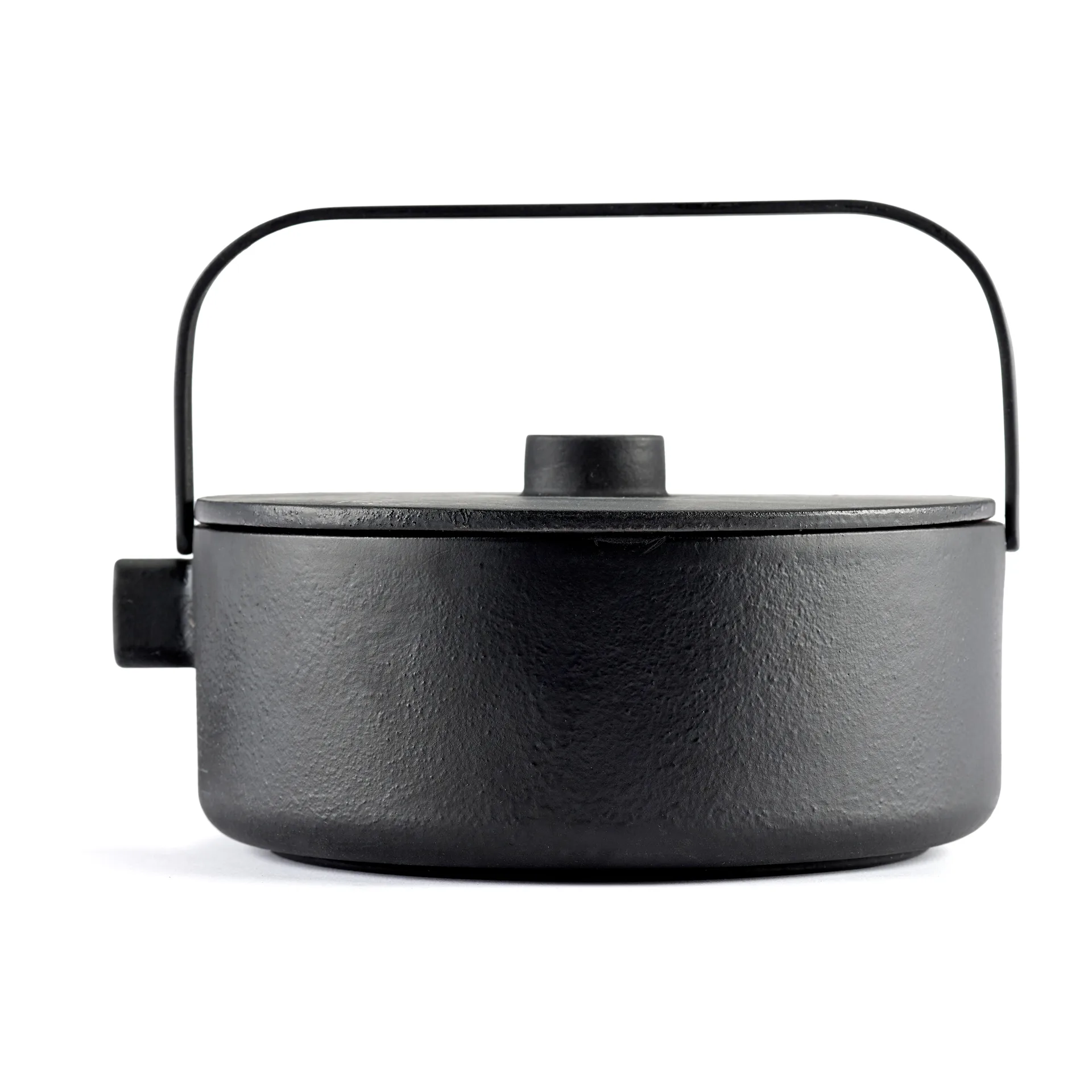 Collage teapot cast-iron 1.2 l, 黑色 Serax