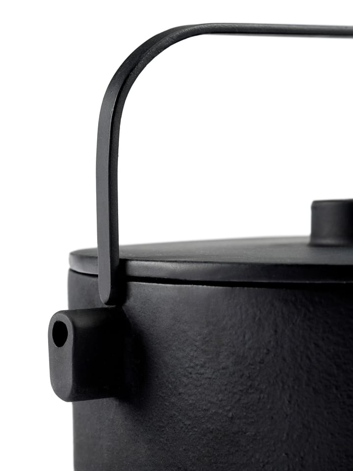 Collage teapot cast-iron 1.2 l, 黑色 Serax