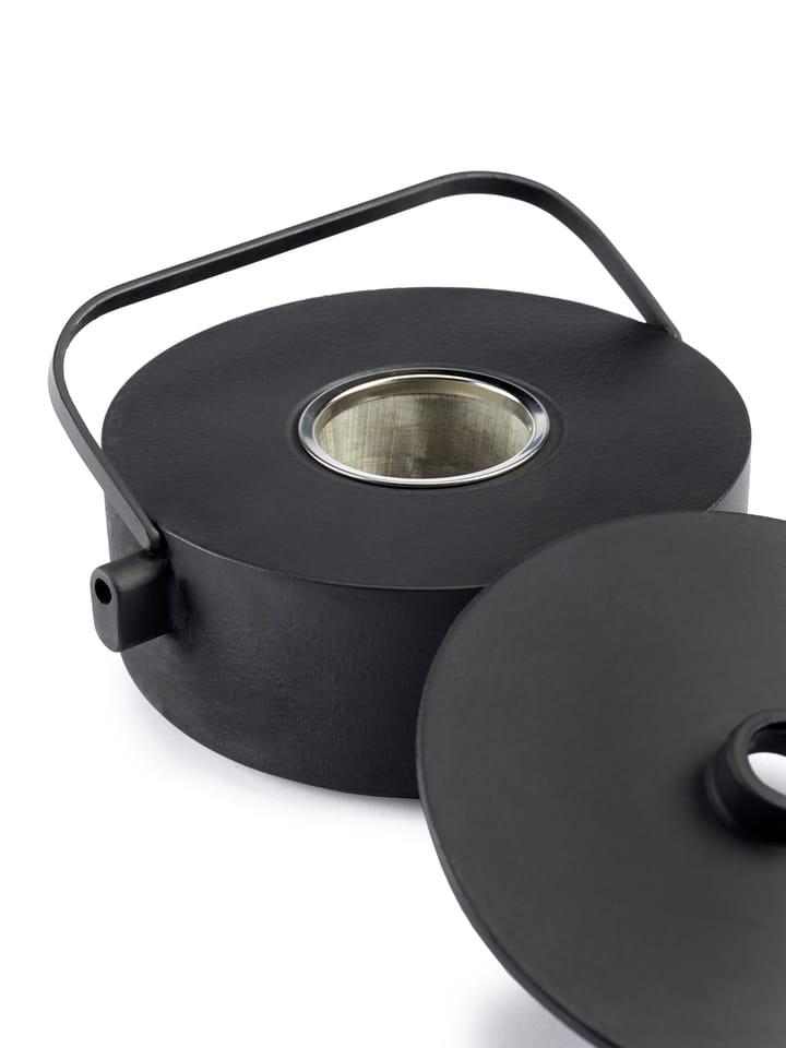 Collage teapot cast-iron 1.2 l, 黑色 Serax