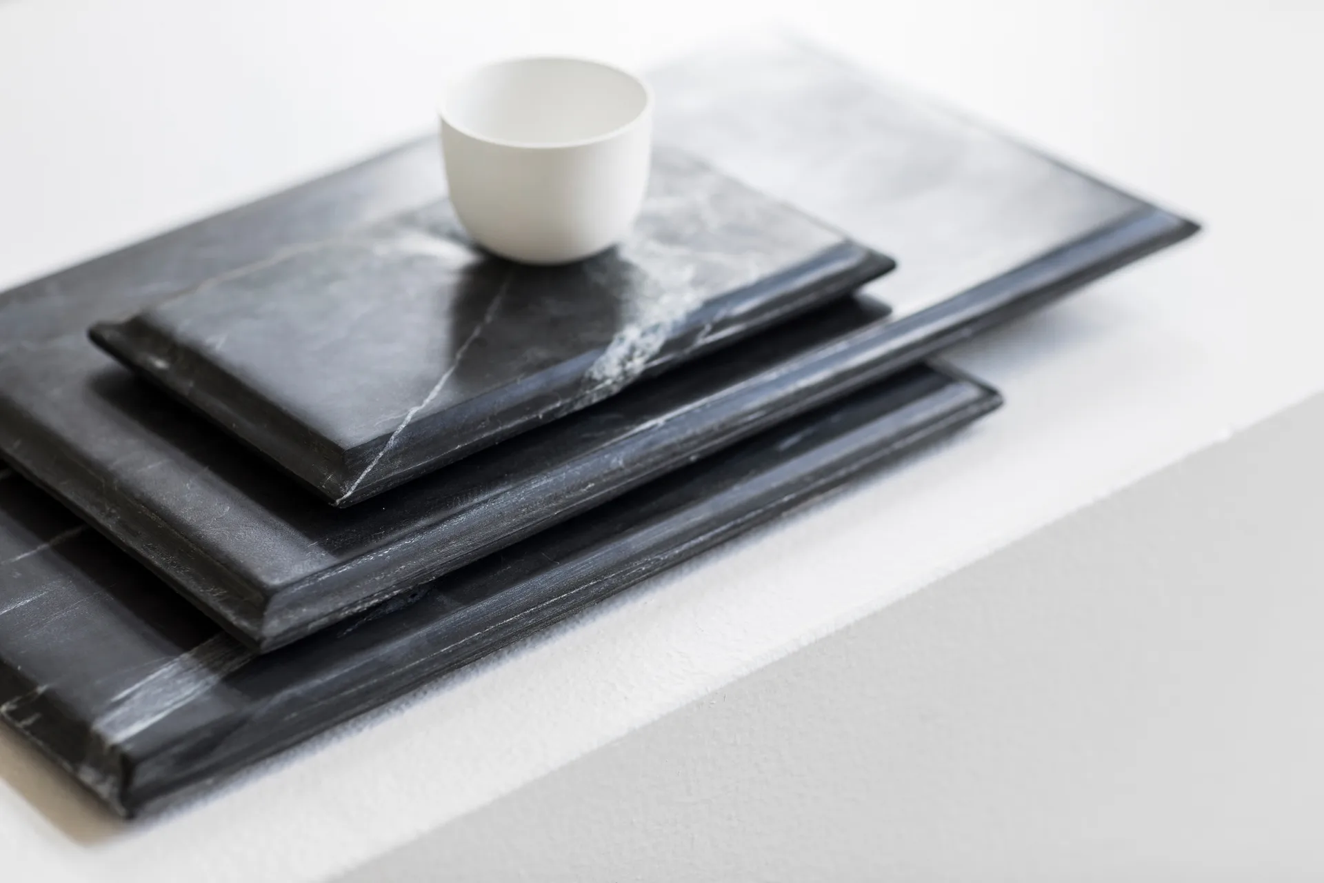 Collect 托盘 12x20cm, 黑色 Serax