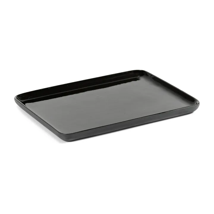 Cose 长方形托盘 中号 16.2x19.2cm - Dark 灰色 - Serax
