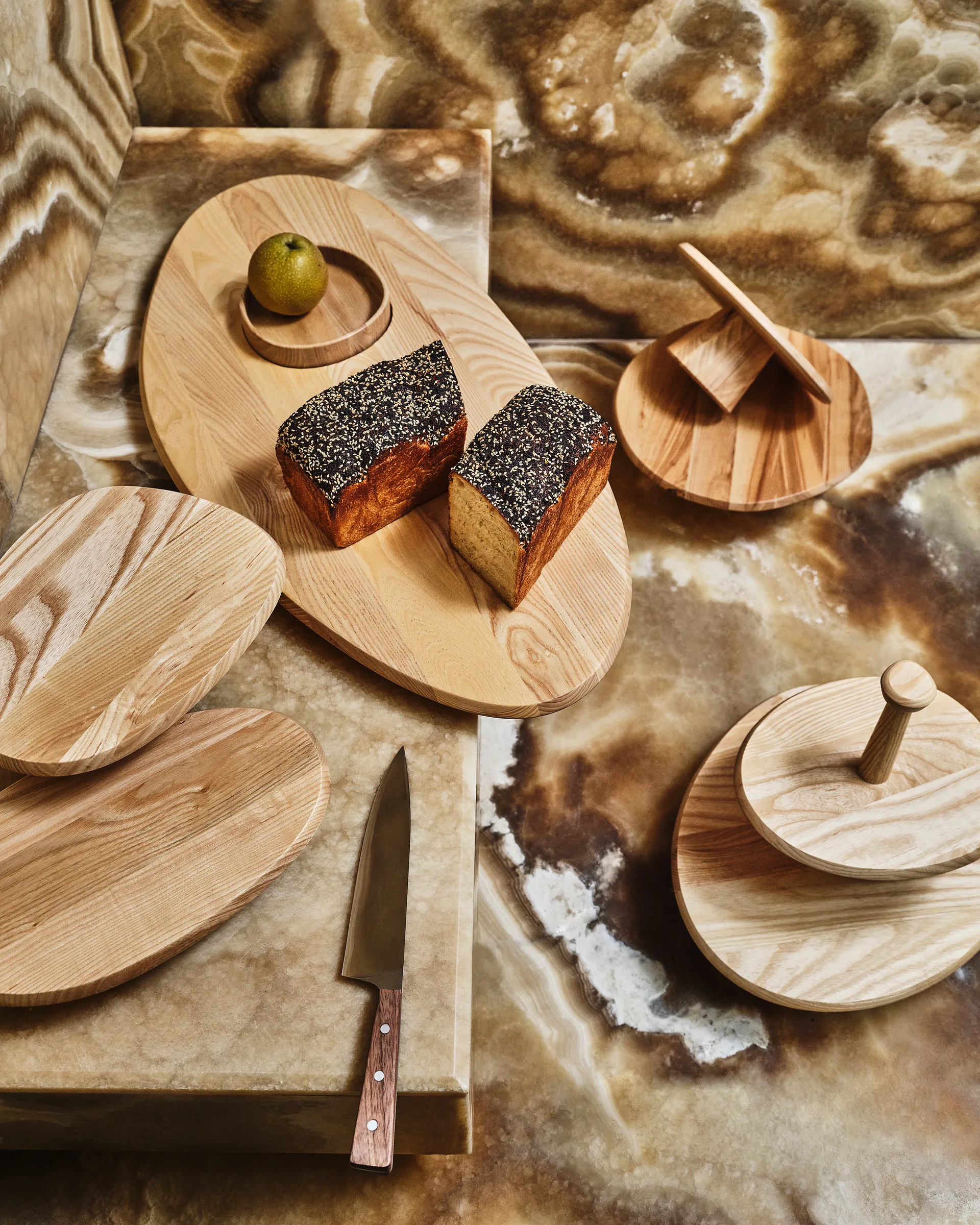 Dune 03 蛋糕盘 23,5x29 cm, Ash Serax