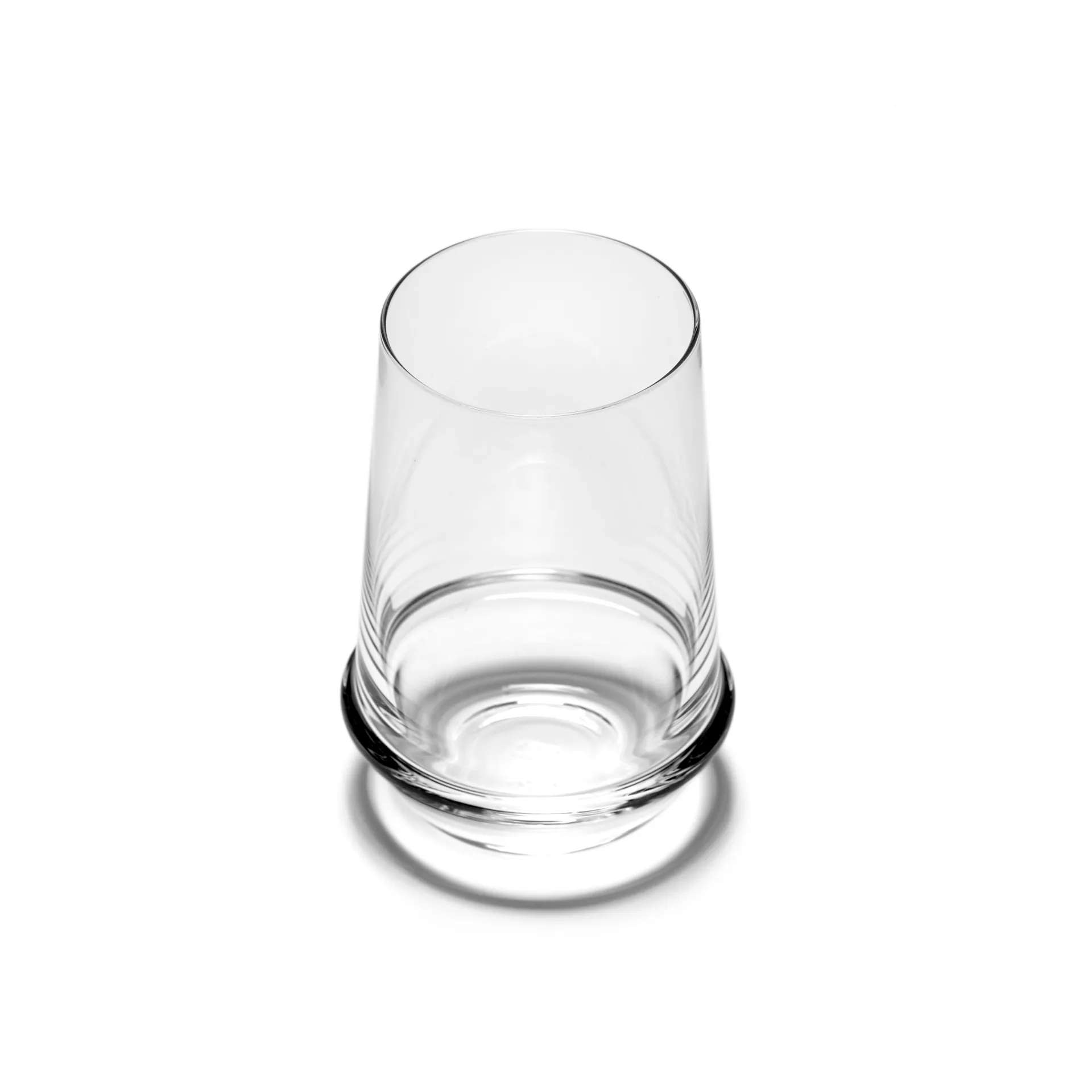 Dune 大号平底杯 380ml 4件装, 透明 Serax