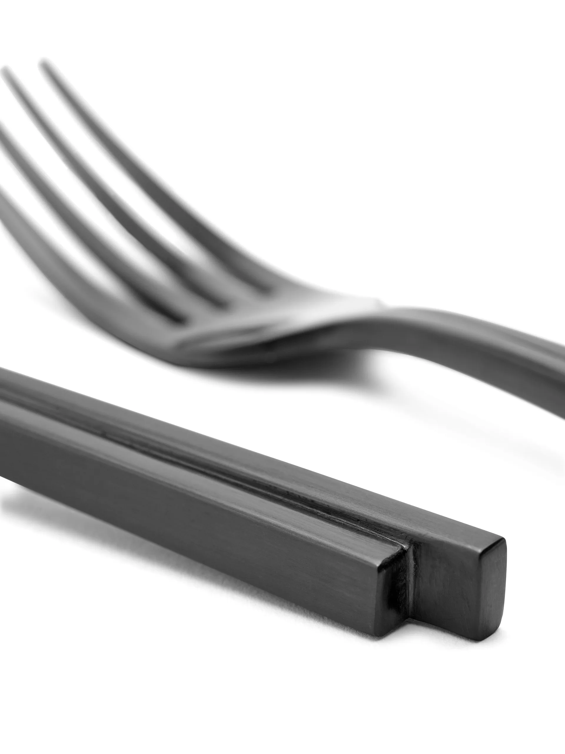 Dune 刀叉勺 5件 gift box, 黑色 Serax