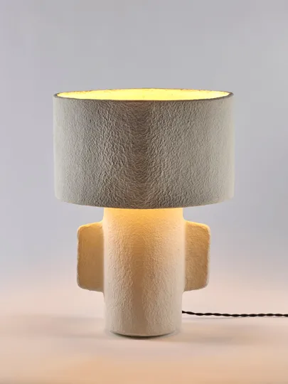 Earth 01 台灯 S, 白色 Serax