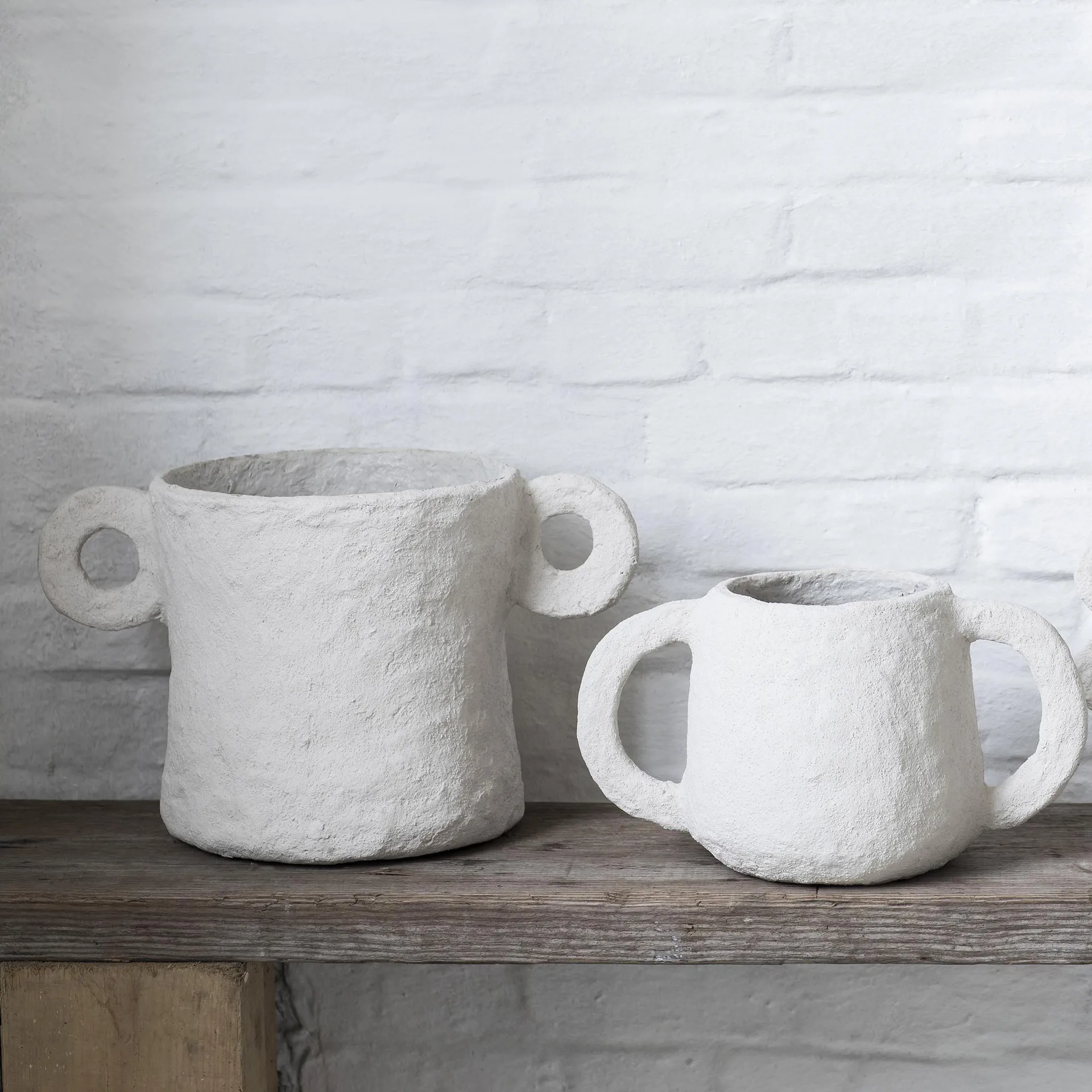 Earth 花盆  Ø 14 cm, 米色 Serax