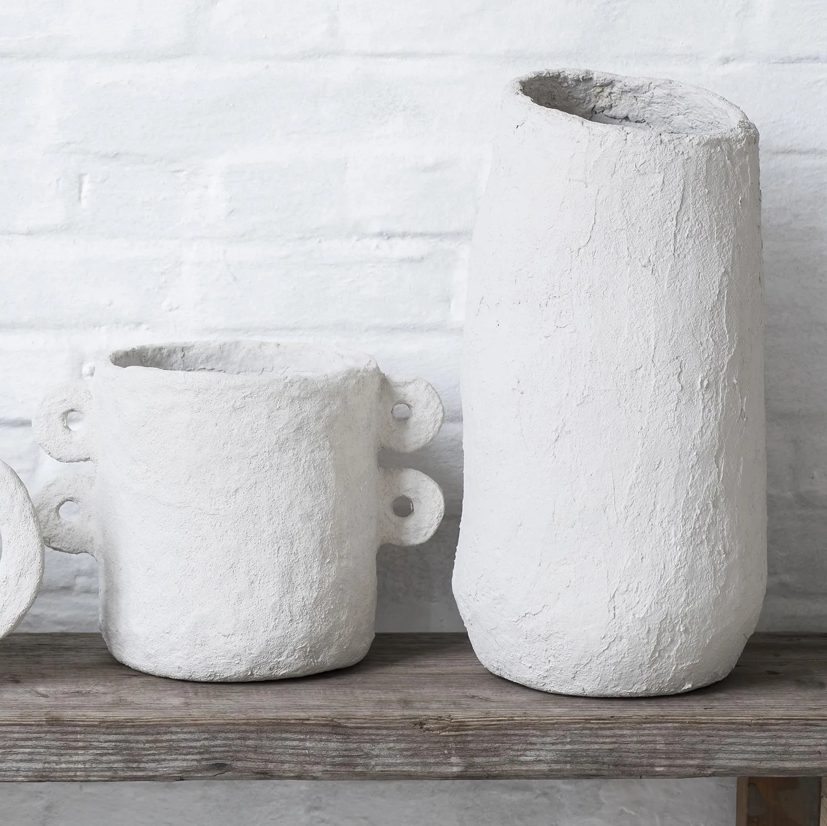 Earth 花盆  Ø 18 cm, 米色 Serax