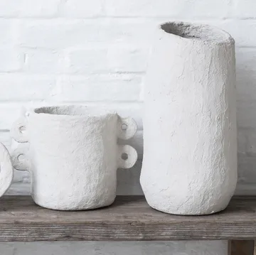 Earth 花盆 直径18cm - 米色 - Serax