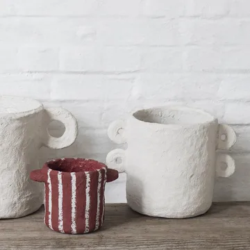 Earth 花盆 直径18cm - 米色 - Serax