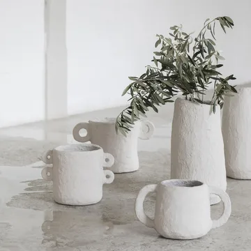 Earth 花盆 直径22cm - 米色 - Serax