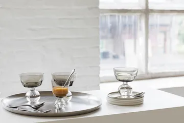 Eternal snow 带柄玻璃杯 中号 9.2cm - 烟熏灰色 - Serax