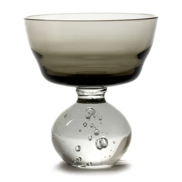 Eternal snow 带柄玻璃杯 中号 9.2cm - 烟熏灰色 - Serax