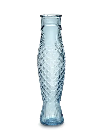 Fish & Fish 玻璃瓶 850ml - 浅蓝色 - Serax