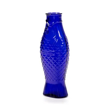 Fish & Fish 玻璃瓶 850ml - 钴蓝色 - Serax