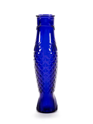 Fish & Fish 玻璃瓶 850ml - 钴蓝色 - Serax