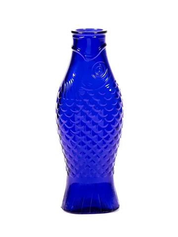 Fish & Fish 玻璃瓶 850ml - 钴蓝色 - Serax
