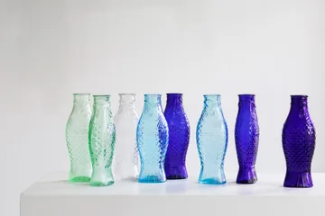 Fish & Fish 玻璃瓶 850ml - 钴蓝色 - Serax