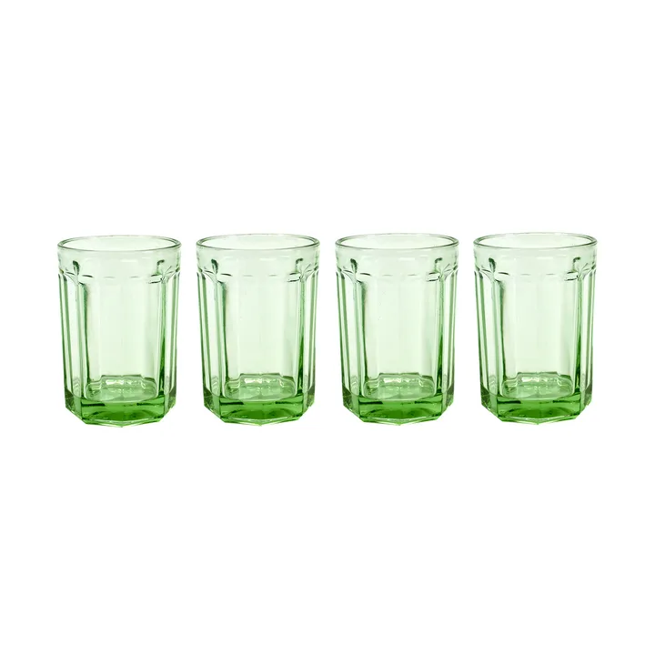 Fish & Fish drinking glass 40 cl 四件套装 绿色 - Serax