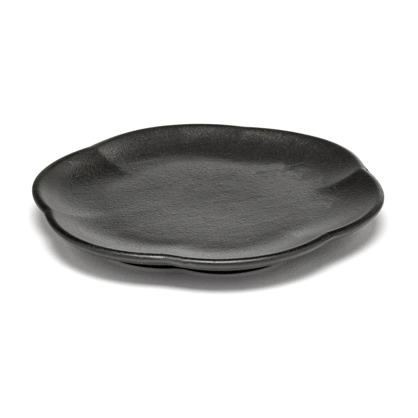 Inku 楞纹盘 中号 13.9cm, 黑色 Serax
