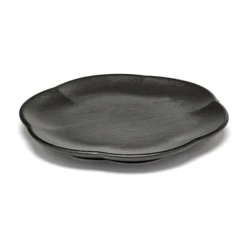 Inku 楞纹盘 中号 13.9cm - 黑色 - Serax