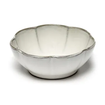 Inku 楞纹碗 大号 13cm - 白色 - Serax
