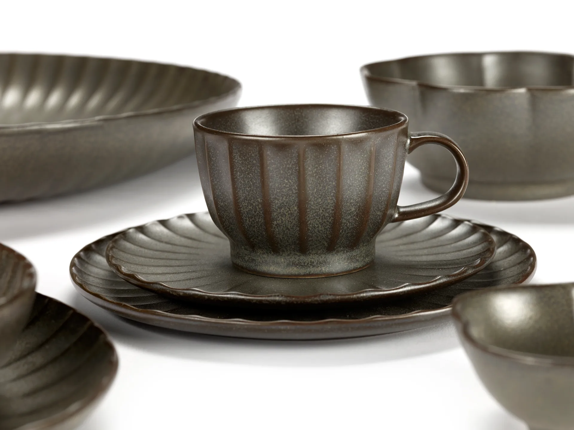 Inku 咖啡杯 15 cl, 绿色 Serax