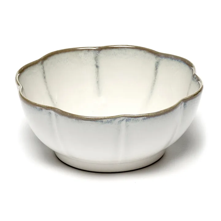 Inku 楞纹碗 超大号 15cm - 白色 - Serax