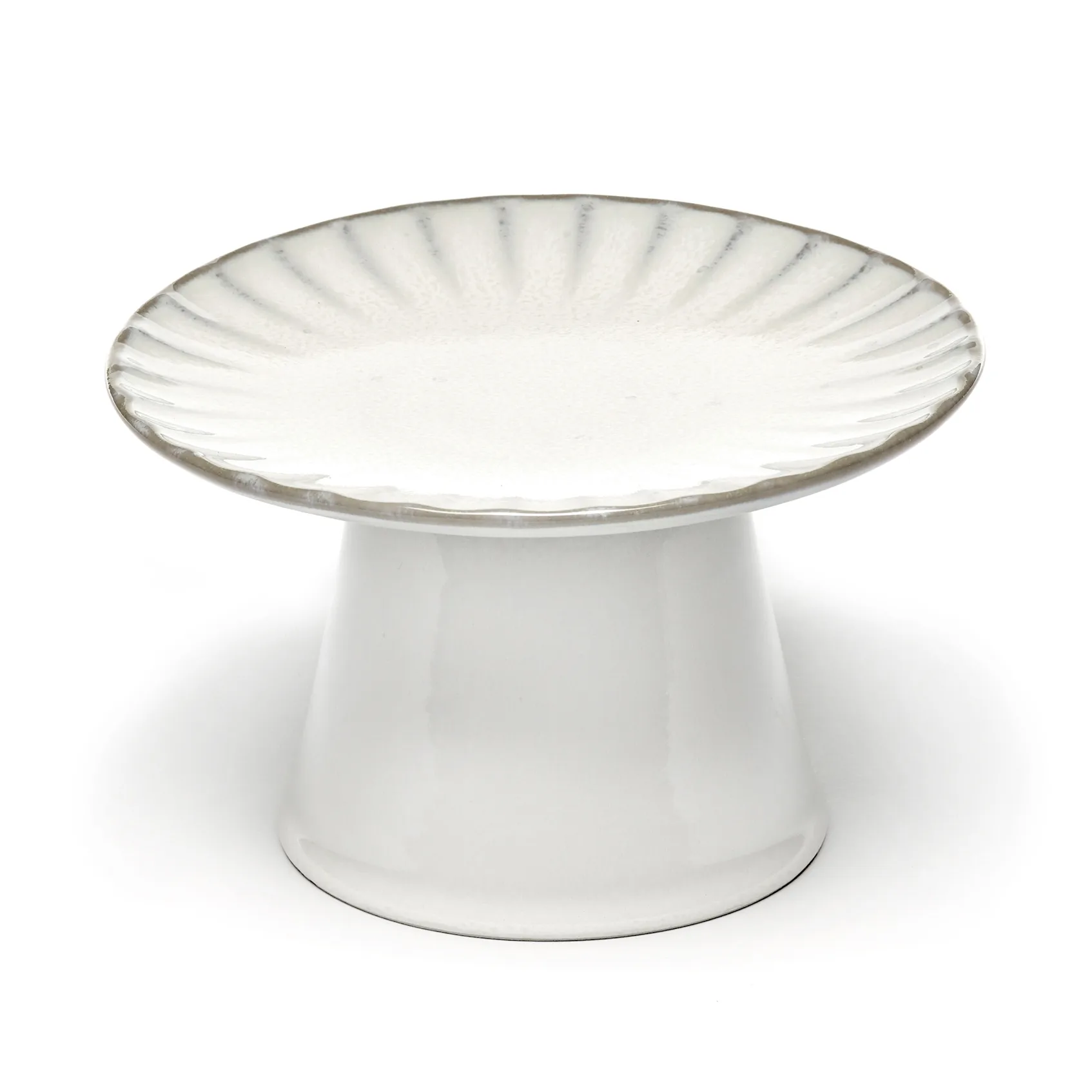Inku 蛋糕盘 小号 15cm, 白色 Serax