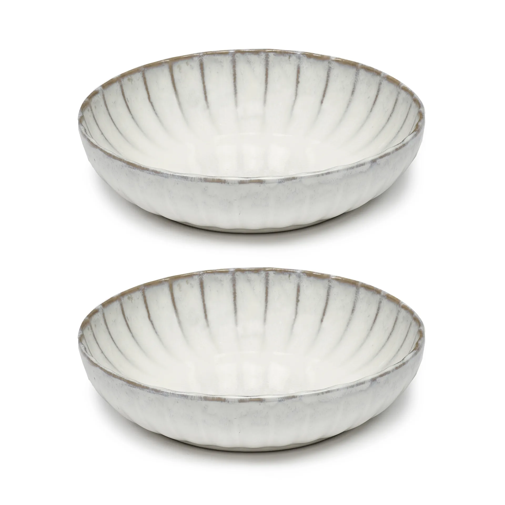 Inku 加小号高边盘 Ø16cm 2包装, 白色 Serax