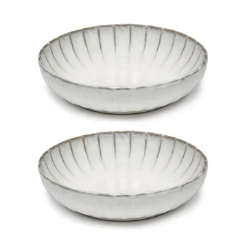 Inku 加小号高边盘 Ø16cm 2包装 - 白色 - Serax
