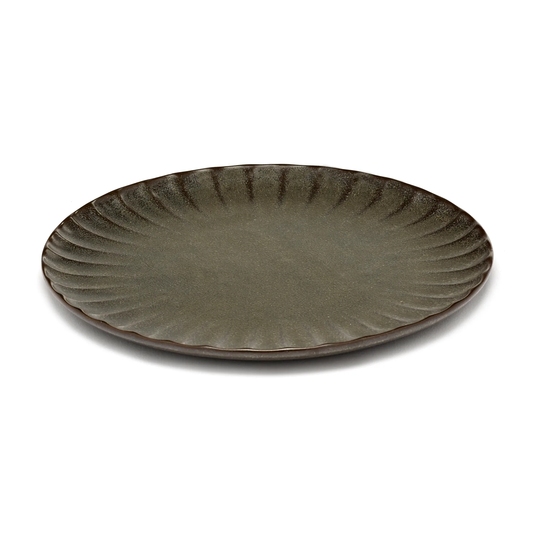 Inku 盘 小号 18cm, 绿色 Serax