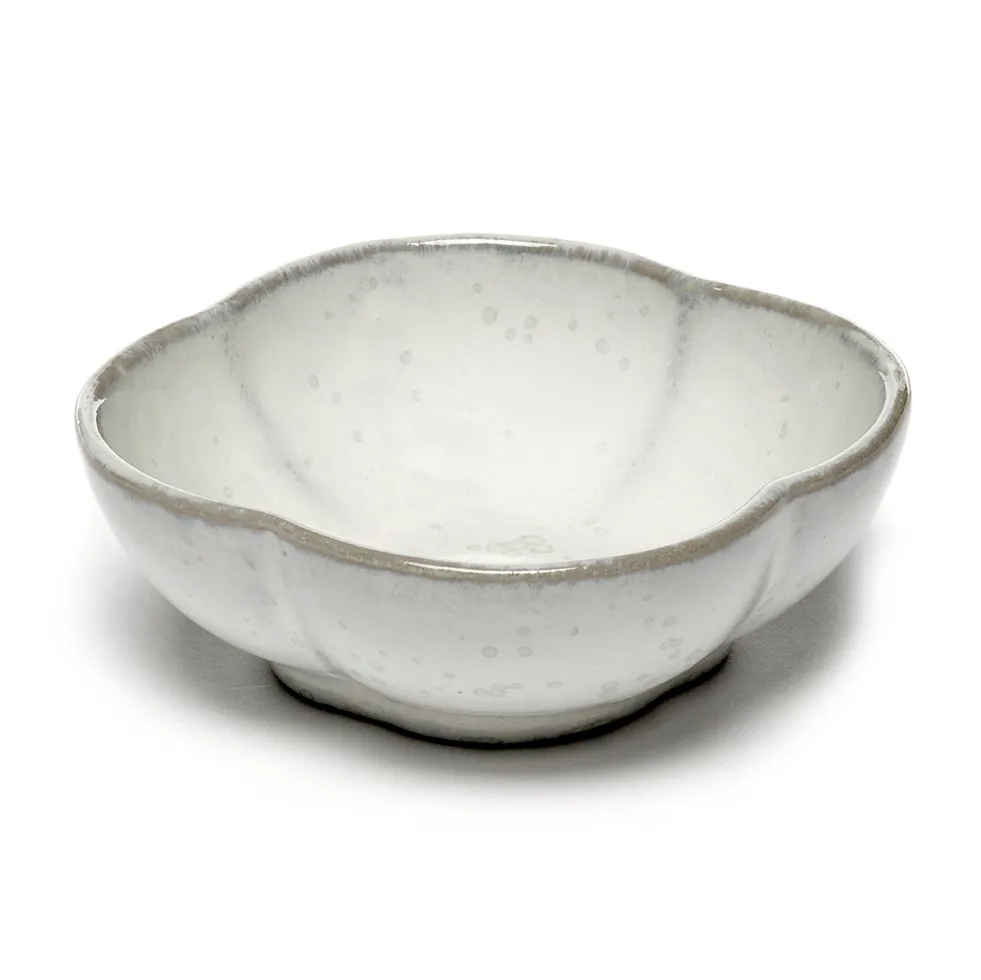 Inku 楞纹碗 小号 9cm, 白色 Serax