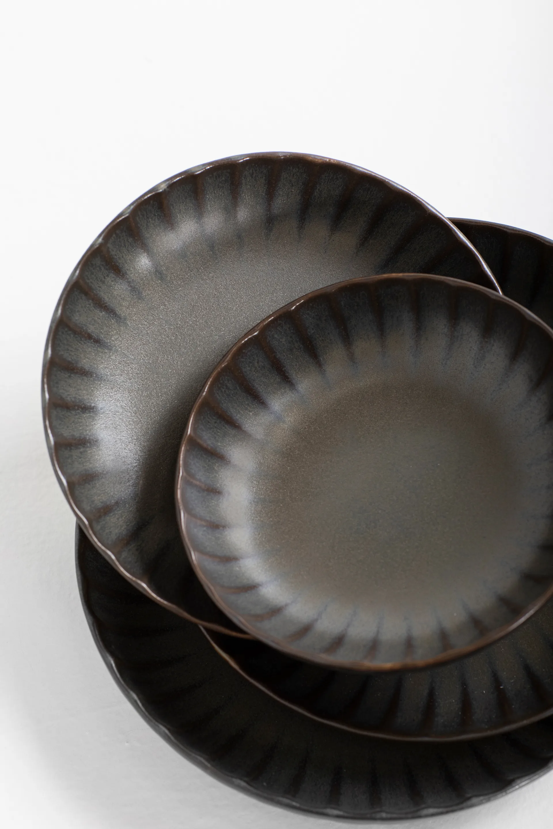 Inku high 盘子 L Ø23 cm 两件套装, 调和绿 Serax