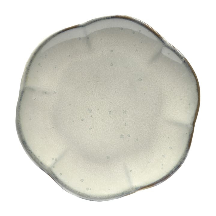 Inku ridged 盘子 M 13.9 cm, 白色 Serax
