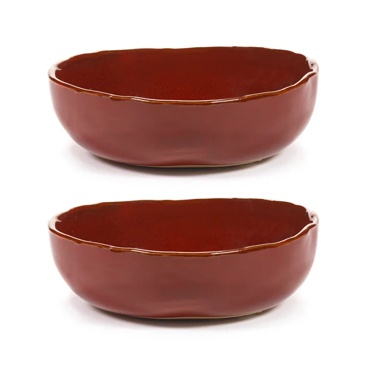 La Mère 小号碗 Ø11.5cm 2支装 - 威尼斯红 - Serax