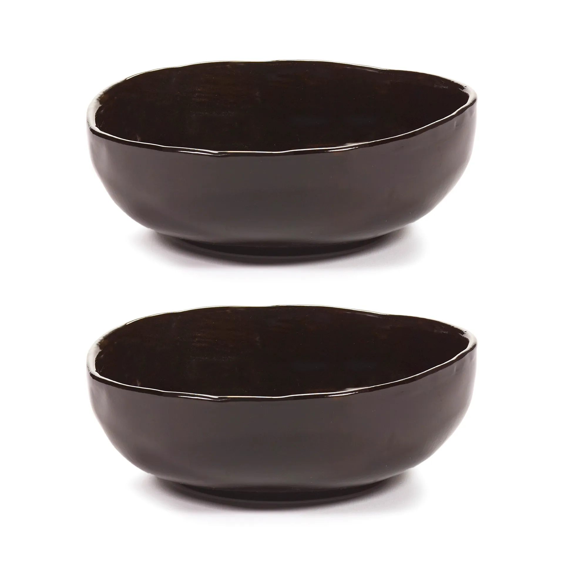La Mère 小号碗 Ø11.5cm 2支装, 深棕色 Serax
