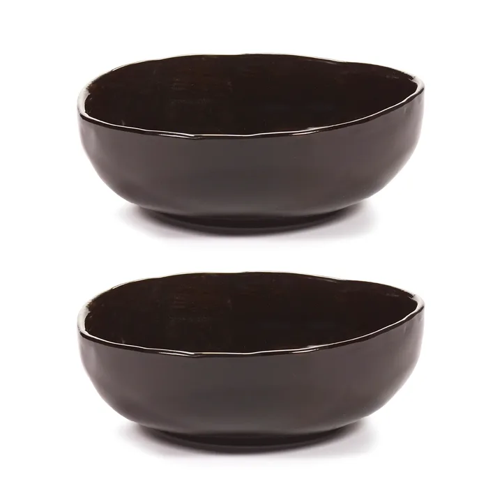 La Mère 小号碗 Ø11.5cm 2支装 - 深棕色 - Serax