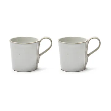 La Mère 咖啡杯 130ml 2支装 - 米白色 - Serax
