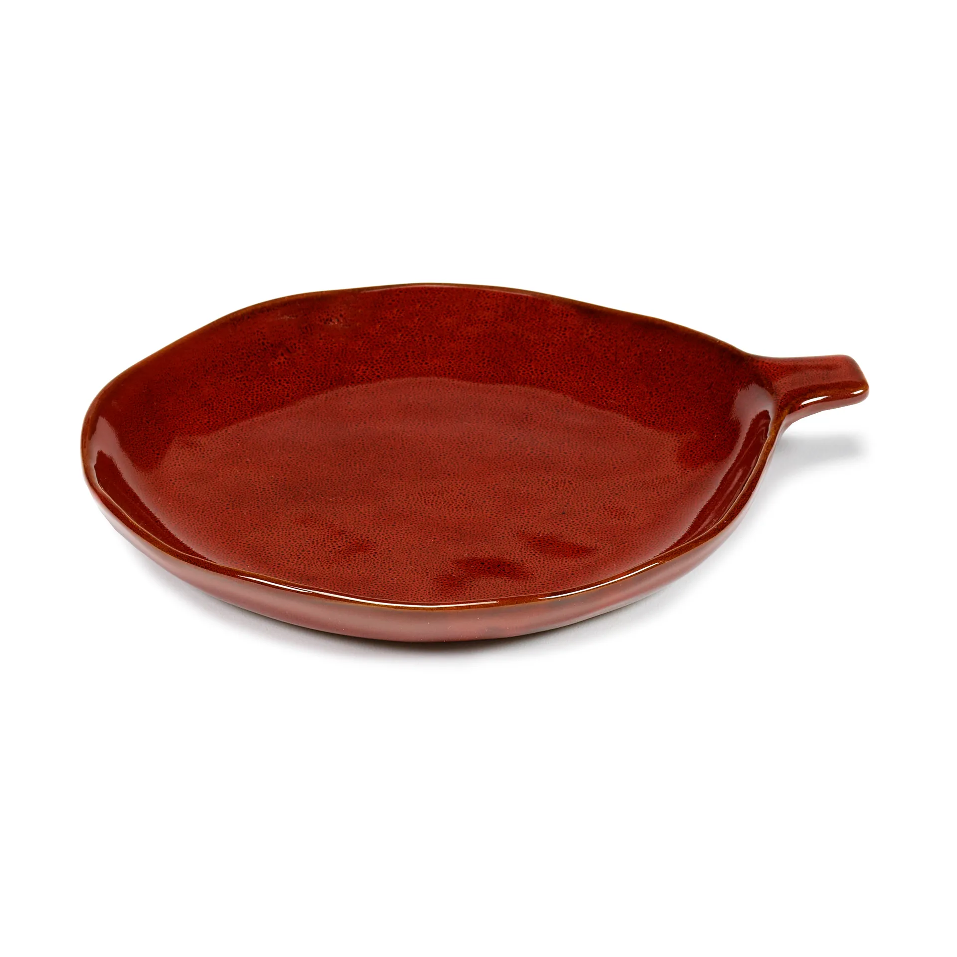 La Mère 带把手托盘 Ø17cm 2支装, 威尼斯红 Serax