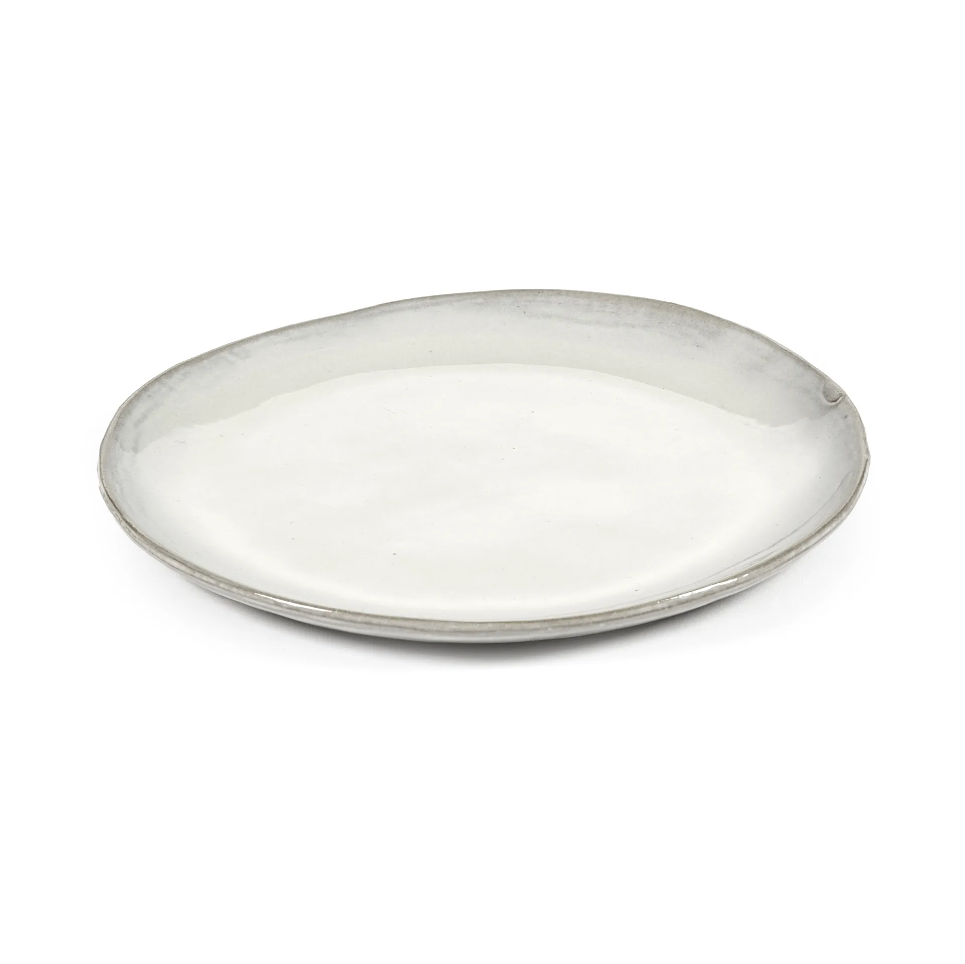 La Mère 小号餐盘 Ø18cm 2支装, 米白色 Serax